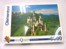 CLEMENTONI HIGH QUALITY PUZZLE 3000 PIECES NEUSCHWANSTEIN CASTLE  33024