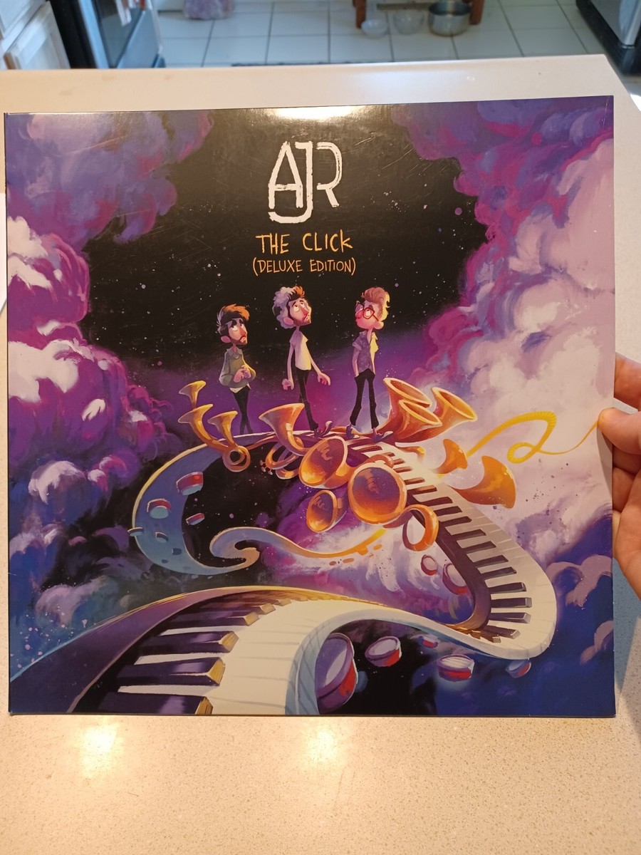 AJR The Click (Deluxe Edition) 2018 1st Press LP & 7