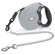 Heavy Duty Retractable Dog Leash for Small and Medium Dogs Anti-Chewing Steel...