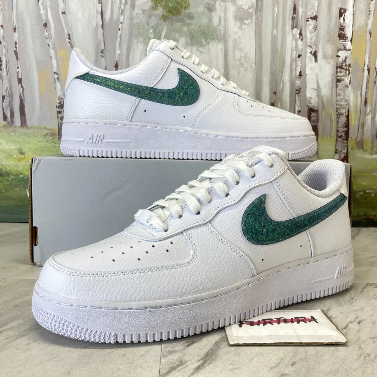 Nike Louis Vuitton x Air Force 1 Low 'White Gym Green' | Men's Size 10