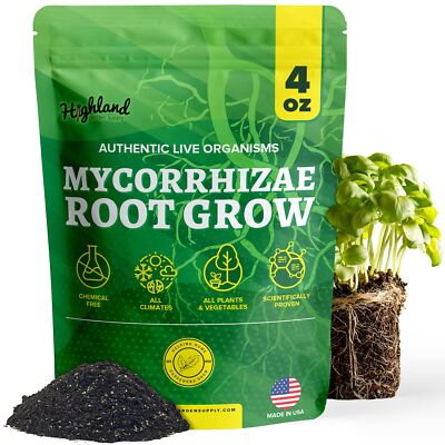Mycorrhizal Fungi Root Grow All Natural Mycorrhizae for Plants Myco Ultra Soi...