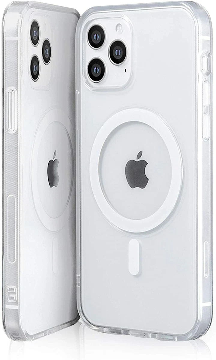 Whioltl Cover per iPhone 13 Pro, Custodia Protettiva per Telefono con Retro Rigido e Cover Morbida in TPU per iPhone 13 Pro da 6.1 Pollici Phone case funda coque- Trasparente
