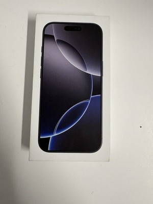 iPhone 16 Pro , Black Titanium BOX ONLY