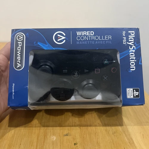 PowerA Wireless Controller for PlayStation 3 - Black- New
