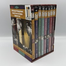 Jazz Icons Series 2 Eight DVD-Vintage Unseen Concerts From Legends - 3 Sealed
