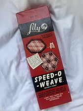 Vintage 1950s Lily Speed-O-Weave Kit With Ins...
