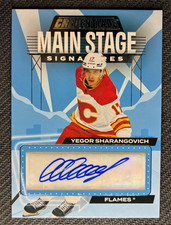 2023-24 Upper Deck Credentials Main Stage Signatures Yegor Sharangovich #MS-YS