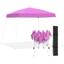 Outdoor 8x10 Ft Pop Up Canopy Tent,Portable Instant Folding Shelter Gazebos, ...