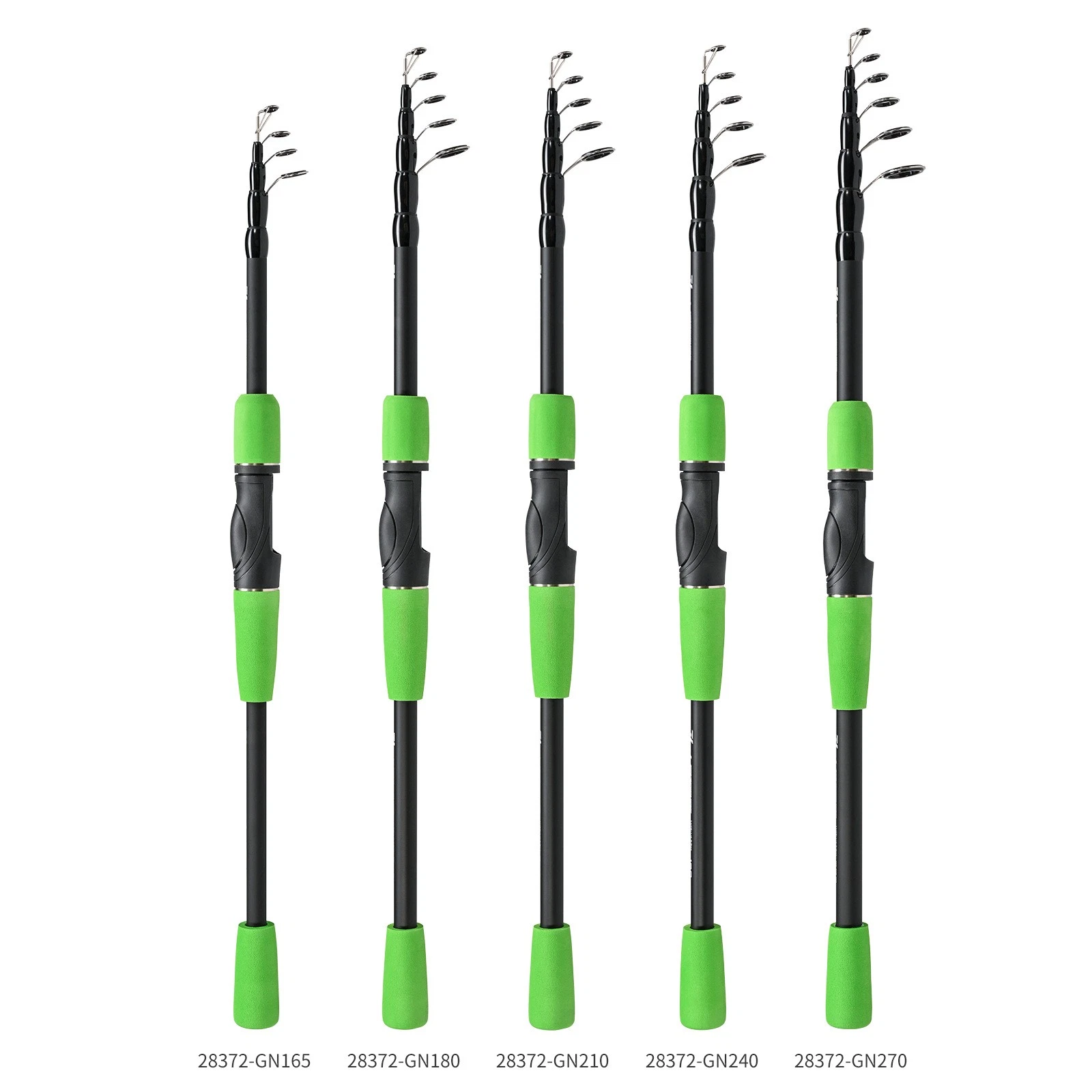 1.65-2.7M Telescopic Fishing Rod Pole Carbon Fiber Rod Lightweight Portable Rods