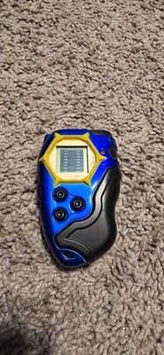 Rare 2002 Digimon Digivice D-Tector Scanner Blue english V2.0