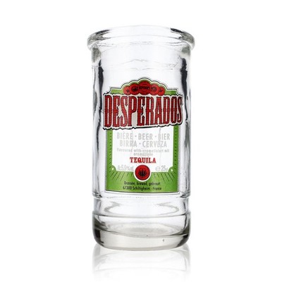 Desperados Bier Windlicht Teelicht aus Bierflasche geformt Relief