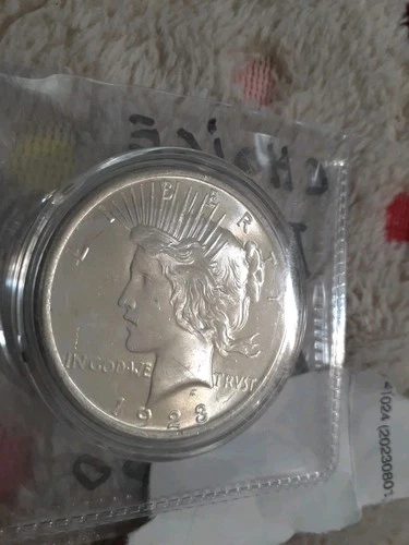 * 1923 PEACE SILVER DOLLAR CHOICE to GEM BU MS Very Nice Looking