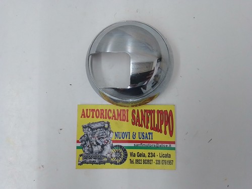 Coperchio cromato originale Fiat 500c maniglia porta interna anteriore destra - Foto 4 di 10