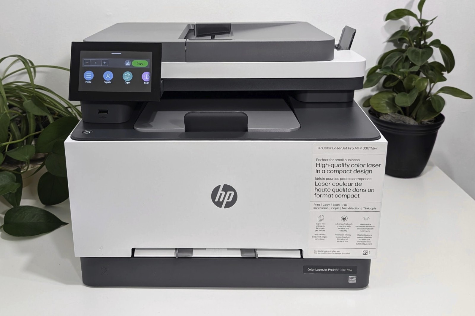 HP Color LaserJet Pro MFP 3301FDW Wireless Printer