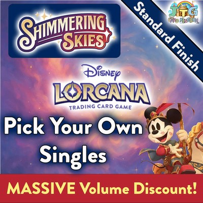 Up to 35% off! Lorcana - Shimmering Skies: Non-Foil Singles  