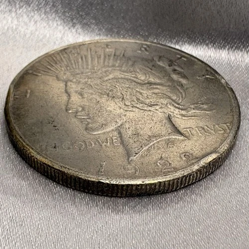 1922-S US Peace Silver Dollar .900 Fine silver