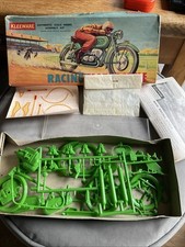 Rare Vintage 1950s Kleeware BMW R69 Racing Motorcycle Model Kit - Unbuilt NOS