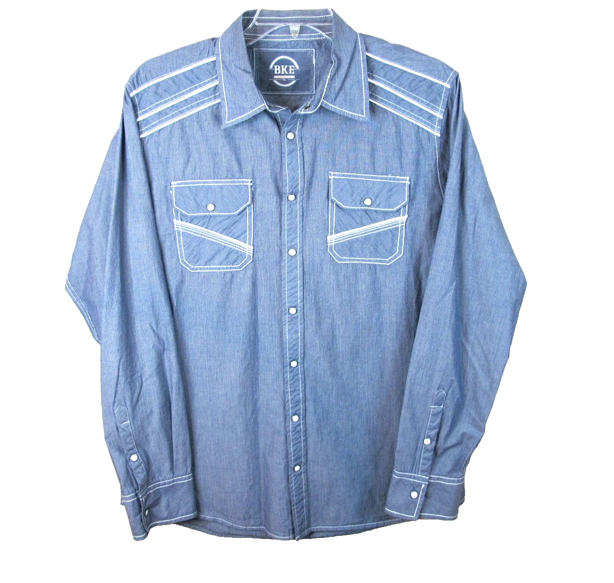Buckle Size XL Blue Shirts for Men for sale | eBay