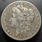 1896 S San Francisco Morgan Silver Dollar $1 BETTER DATE 90% Coin VF