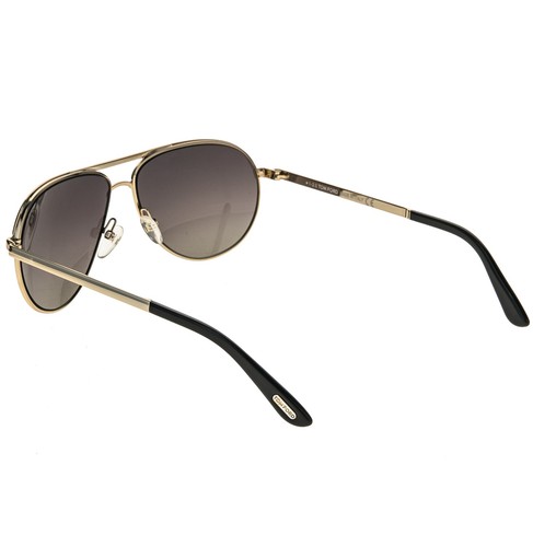 TOM FORD MARKO TF144 144 Rose Gold POLARIZED Aviator Unisex Sunglass FT0144 28D - Picture 3 of 11