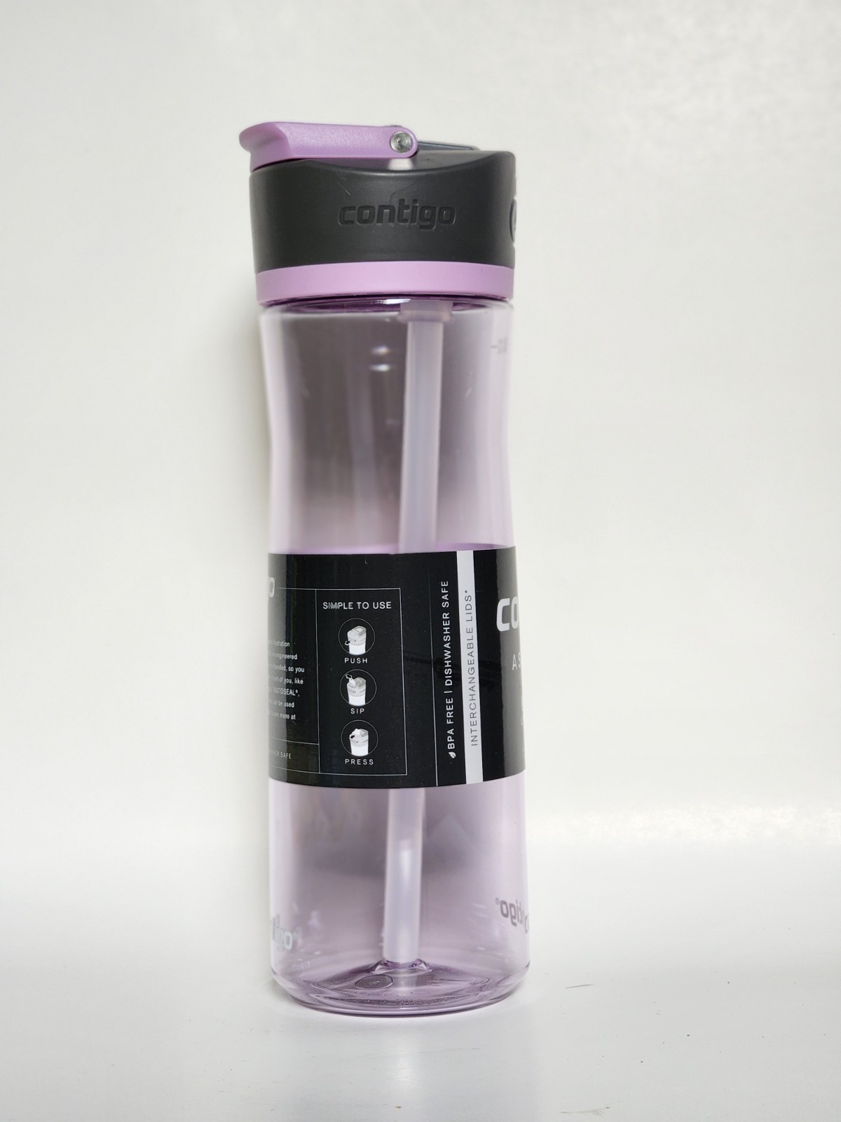 Contigo 24 oz. Ashland 2.0 Triton Water Bottle With AutoSpout, Leakproof Lid