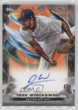 2023 Topps Inception Orange 14/25 Josh Winckowski #BRES-JW Auto 18mh