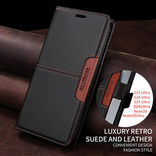 Custodia a Portafoglio in Pelle per Samsung Galaxy S26 S25 S24 S23 FE S22 S21 S2