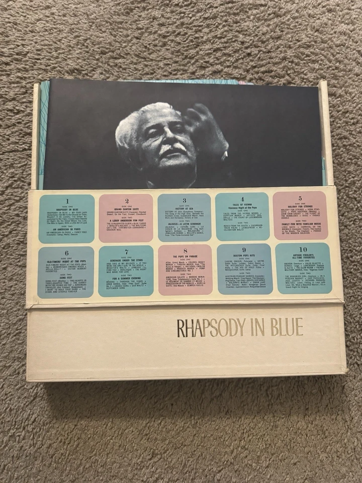 Arthur Fiedler -The Boston Pops "Rhapsody in Blue" 10 LP Reader's Digest Box Set - Image 4 of 4