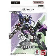 Gundam Card Game Celestial Drive Starter Deck ST07 Sealed ENGLISH Free Ship