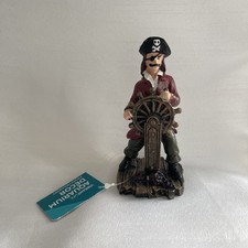 Pirate Decor for Aquarium or Shelf, 4 inches tall