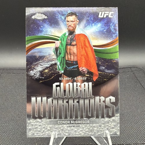 2026 Topps Chrome UFC - Global Warriors Conor McGregor #GW-8