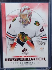 2024-25 SP Authentic Red Limited Future Watch #188 Drew Commesso