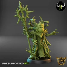 Apostle of Divination | Daemon | 3D Printed Miniature | Clay Beast Creation |