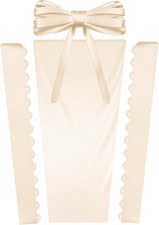 Adjustable Fit Satin Corset Back Kit Wedding Dress Zipper Replacement Lace up fo