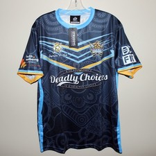 new Gold Coast Titans #21 rugby jersey Struddys shirt Deadly Choices Australia