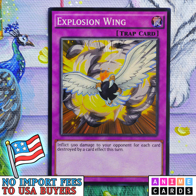 Explosion Wing ANIME EFFECT HOLO card