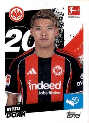 Topps Bundesliga 2025/2026 Sticker 81 - Ritsu Doan - Eintracht Frankfurt