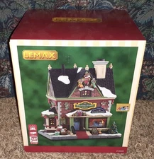 NEW 2025 LEMAX STOCKING STUFFER GIFTS LIGHTED CHRISTMAS BUILDING #55334