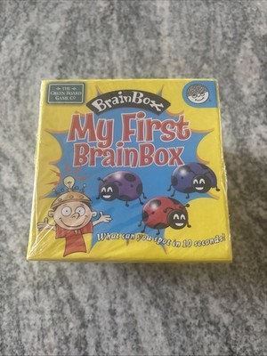 NEW THE GREEN BOARD GAME CO. My First Brain Box BrainBox - Memory Recall Game