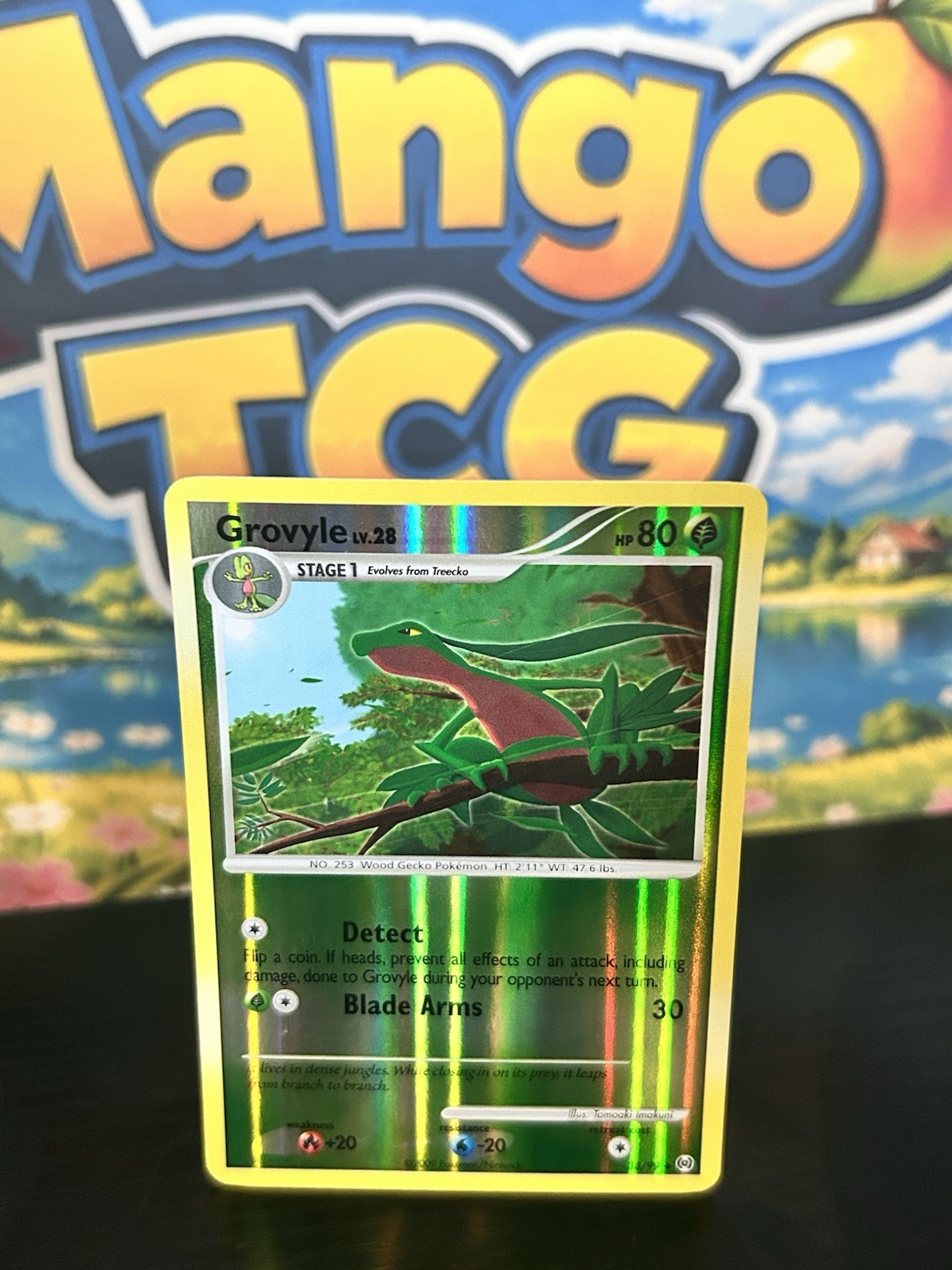 Grovyle [Reverse Holo] 38/99 Pokemon Arceus