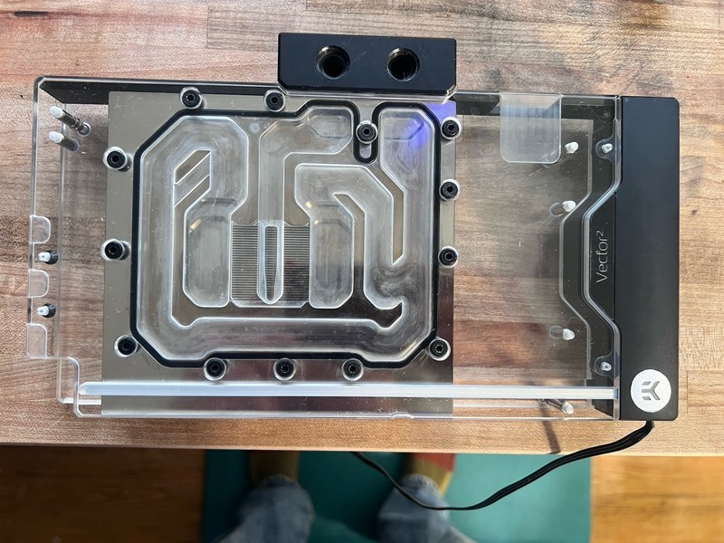 EKWB Vector2 ASUS 4090 GPU Water Block w/ Active Back Plate for TUF / Strix