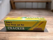 Duke's 0100 Easy Pecan Nut Cracker Heavy Duty Silver/Wood New Free Shipping 