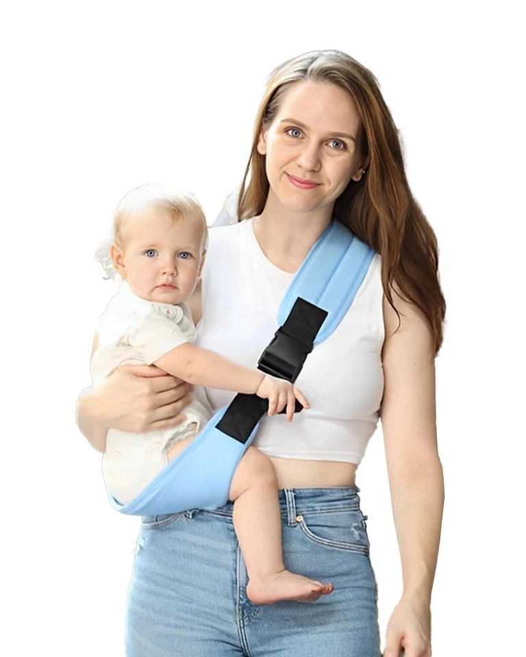 Portabebés Recién Nacido a Niño Pequeño - Ergonómico con Correa Ajustable,Portátil Foto 2 de 4