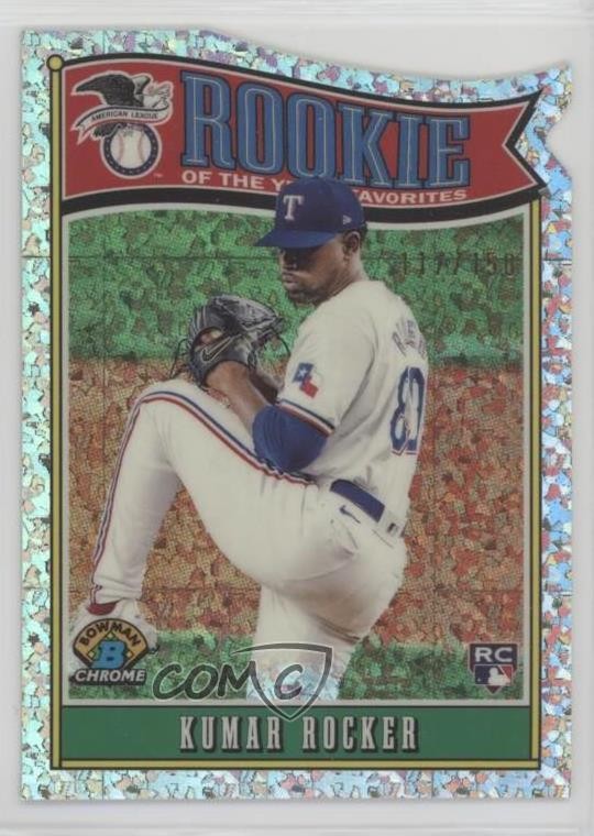 2025 Bowman Mini-Diamond Refractor 117/150 Kumar Rocker #ROY-5 RC 09an