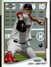 2014 Topps Chrome Jon Lester Refractors 83 Boston Red Sox