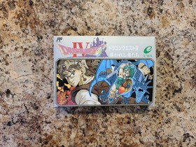 [Japan] Dragon Quest IV (NES/ Famicom, 1990) w/ Box & Manual
