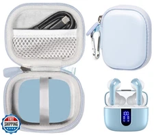 CaseSack Case for TAGRY X08 Bluetooth Headphones True Wireless Earbuds 60H, m