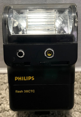 Philips flash 38CTC Blitzgerät Blitz - Mittelkontakt - guter Zustand