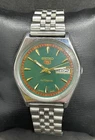 Vintage Refurbished Seiko 5 Automatic Day/Date Japan Men's Wrist Watch