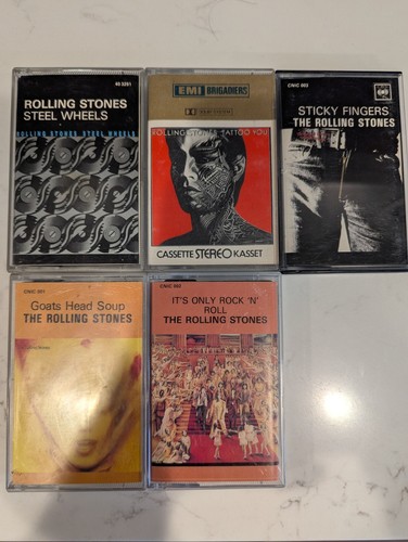 rolling stones cassette lot South Africa